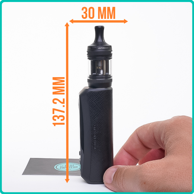 Dimensions du Kit GTX One Pro Vaporesso